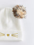 LC Waikiki Double Pompom Embroidered Girl Beret